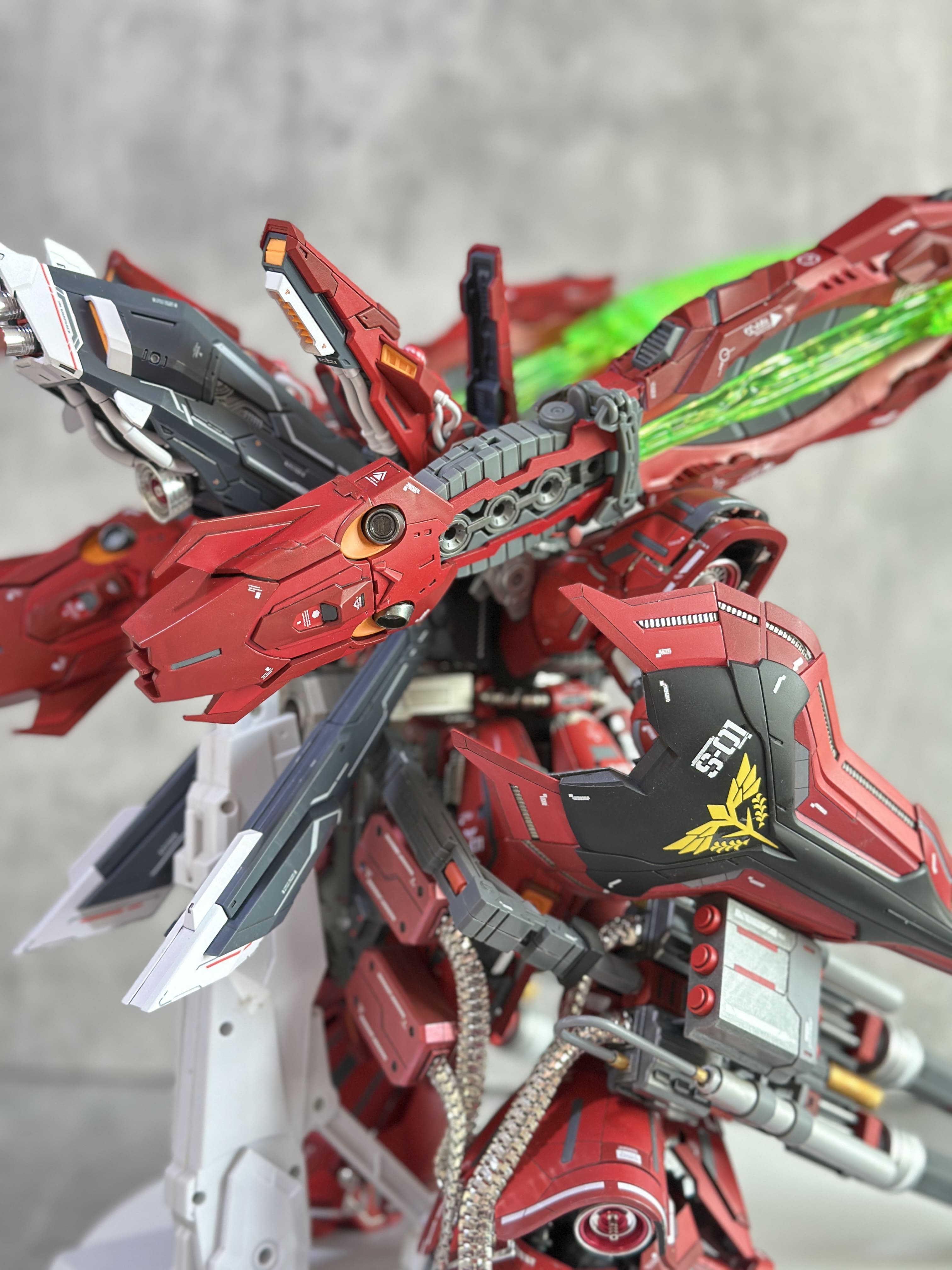 Custom Made 1/100 MG Ver. Ka Sazabi MSN-04