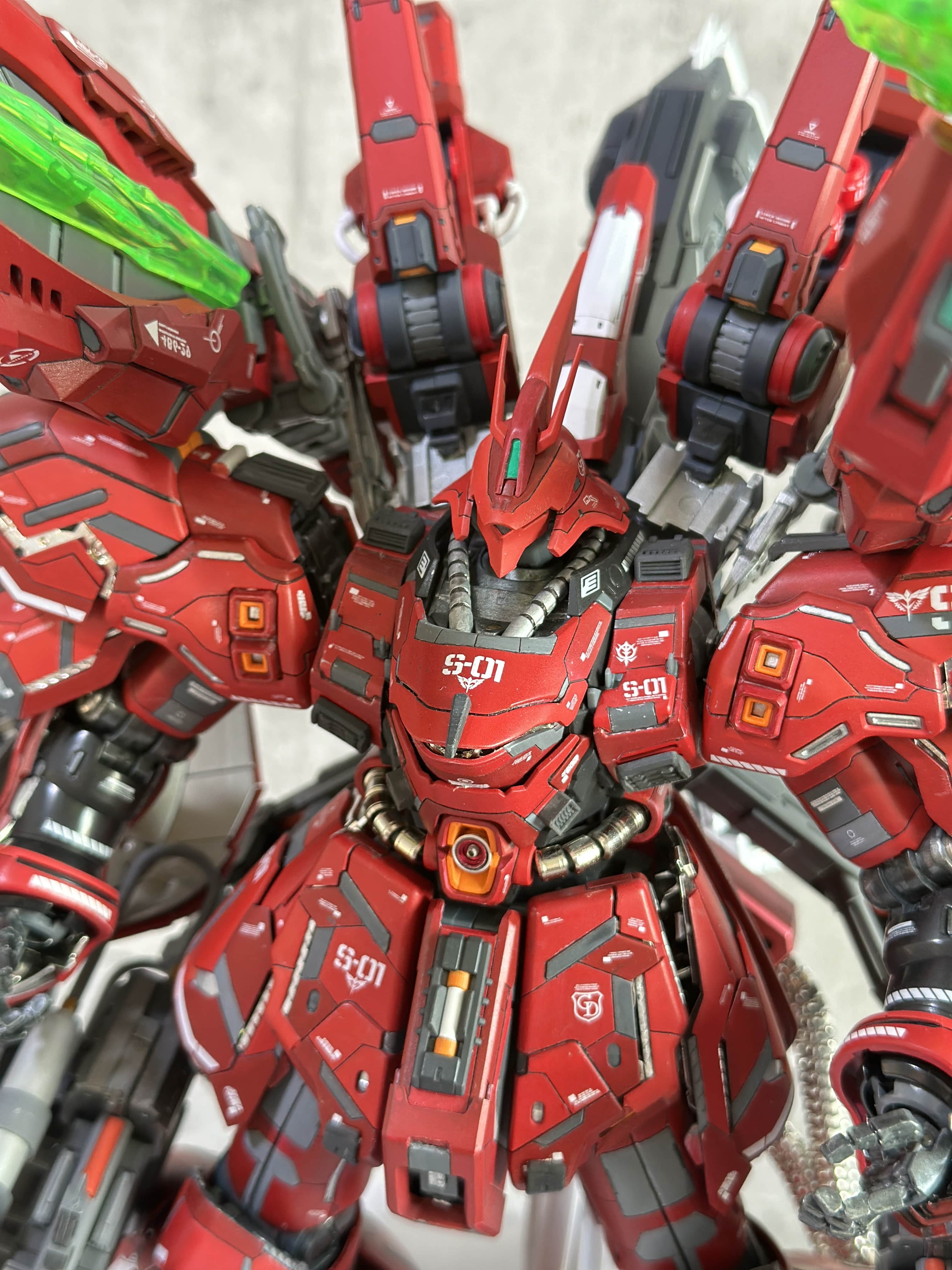Custom Made 1/100 MG Ver. Ka Sazabi MSN-04