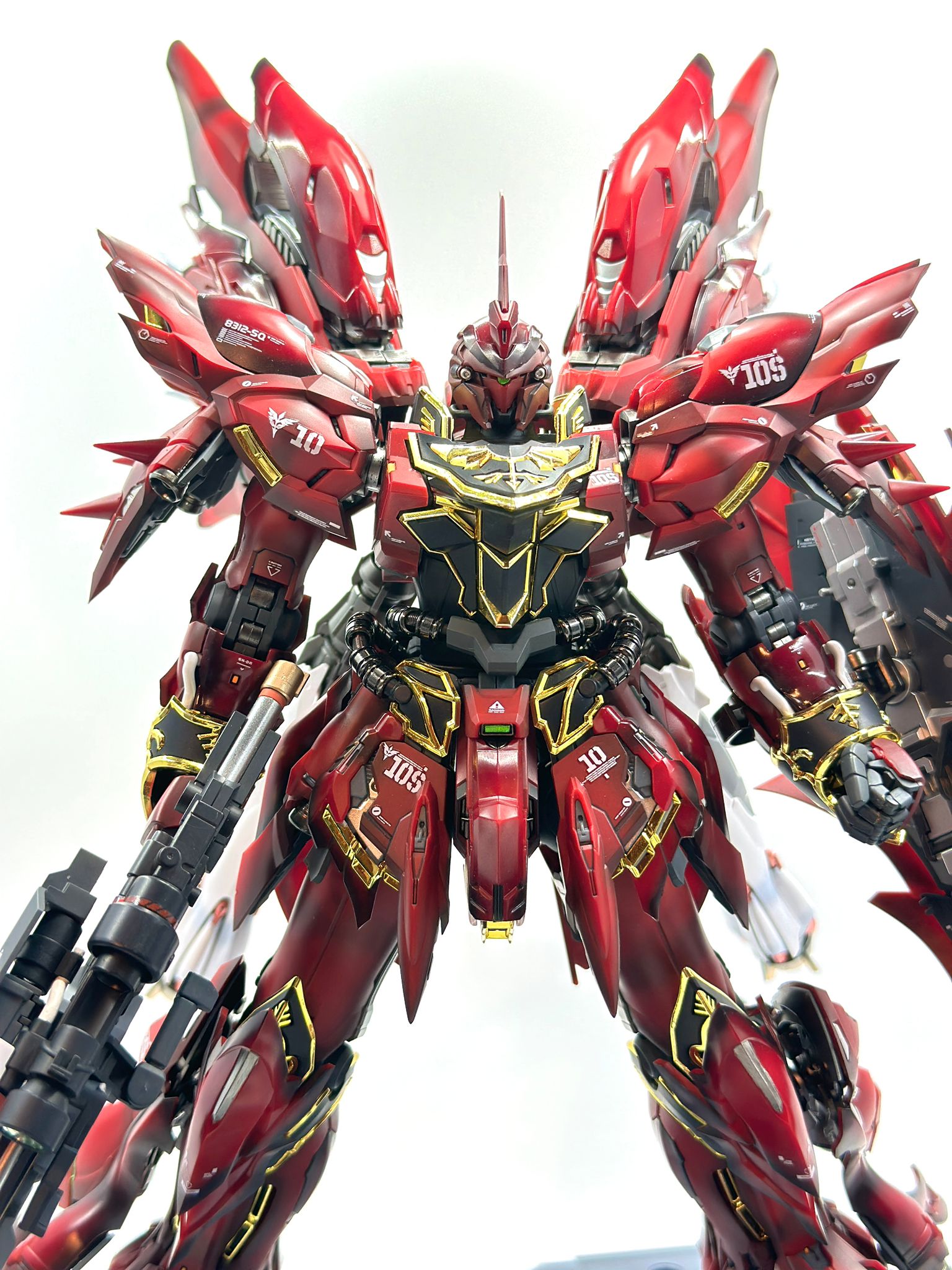 akumi Studio Resin Conversion Kit 1/100 Sinanju MSN-06S (Gloss Varnish Version)