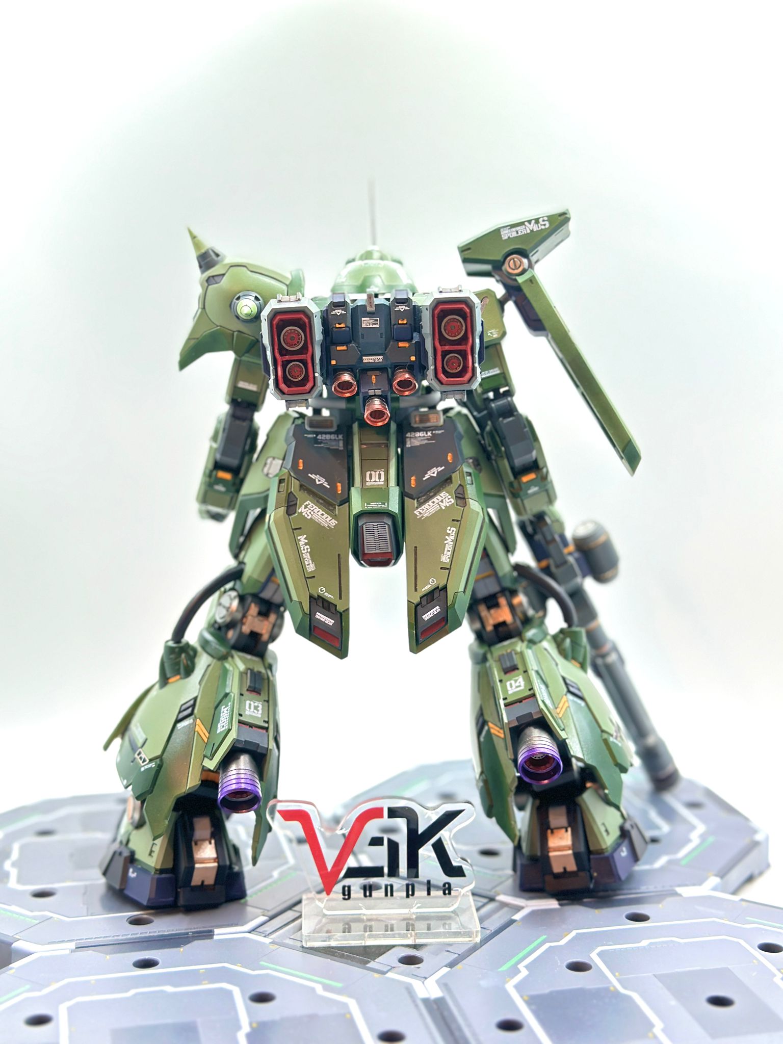 Yujiao Land Studio Resin Conversion Kit GK MG 1/100 Zaku III